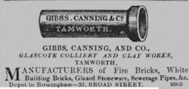 advertisment for gibbs and canning